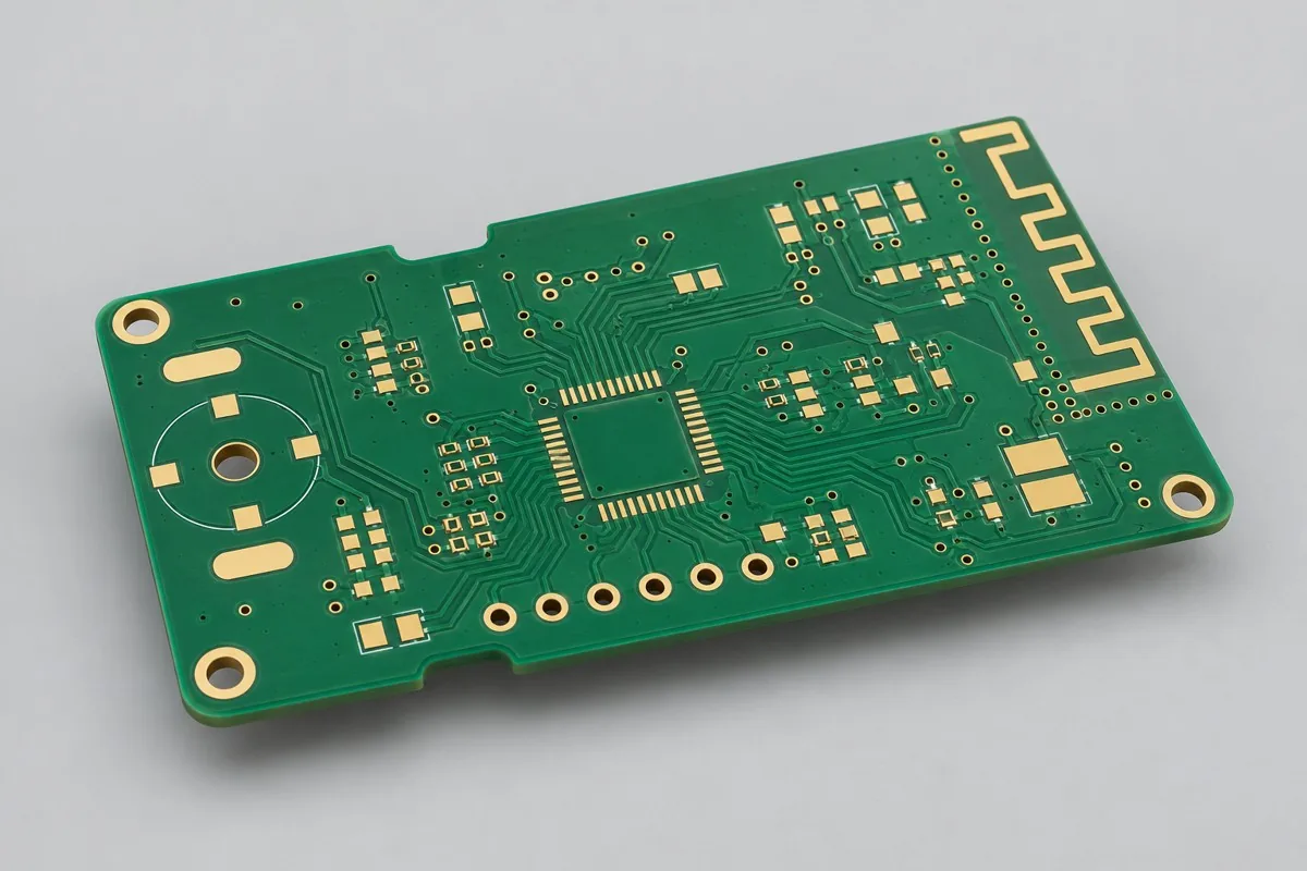 射频PCB产品外观示意，非实拍