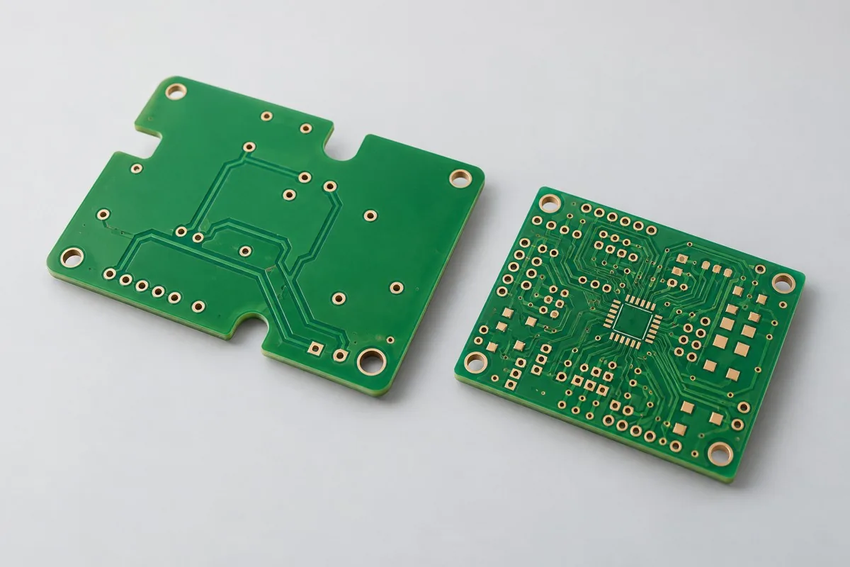 单双面PCB产品外观示意，非实拍