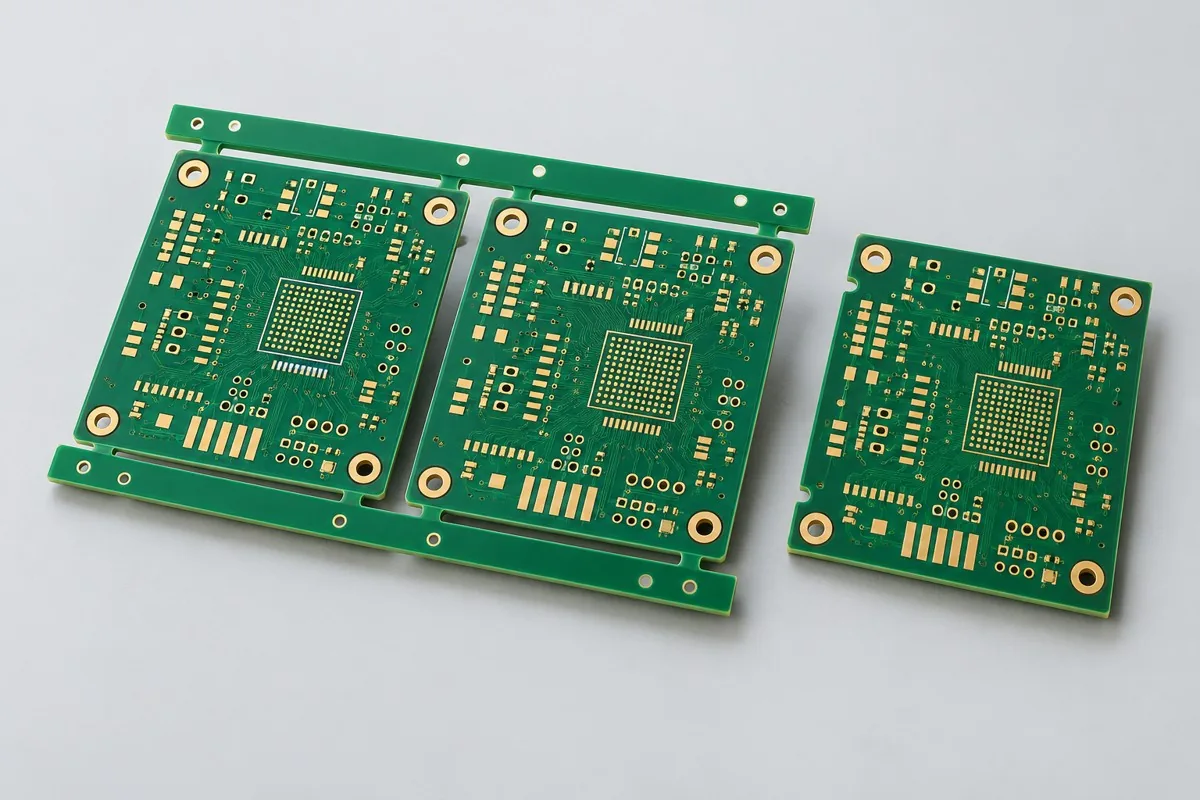 四层PCB打样配置示意