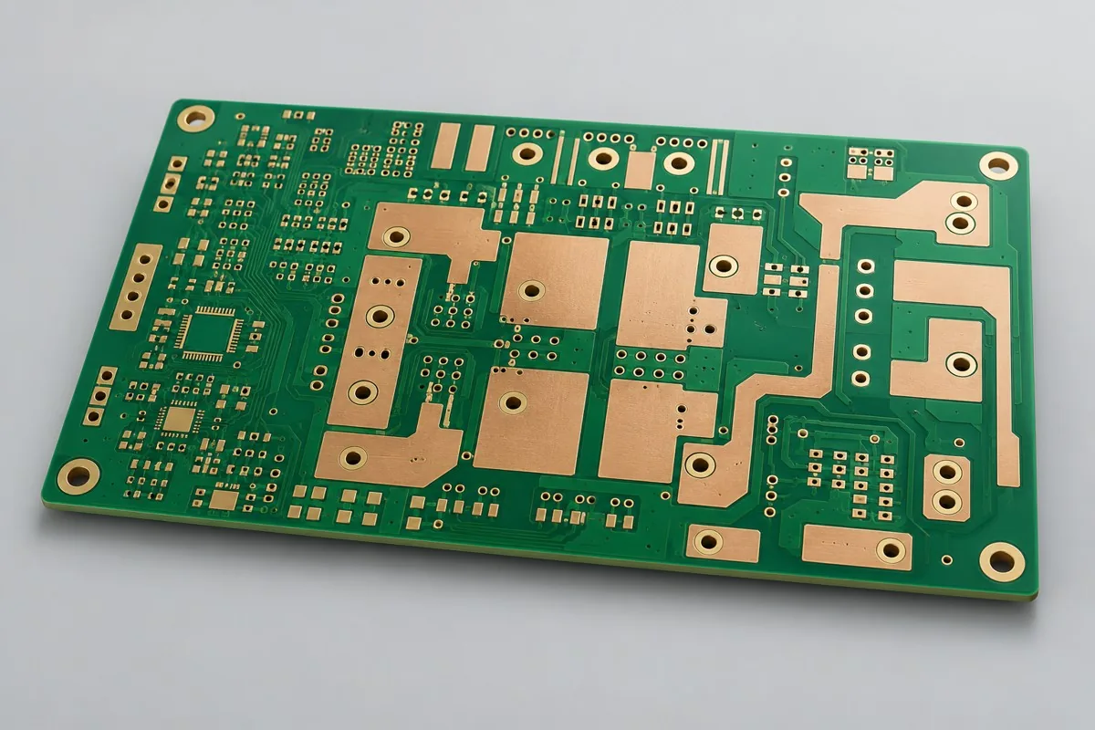 埋铜块PCB加工配置示意