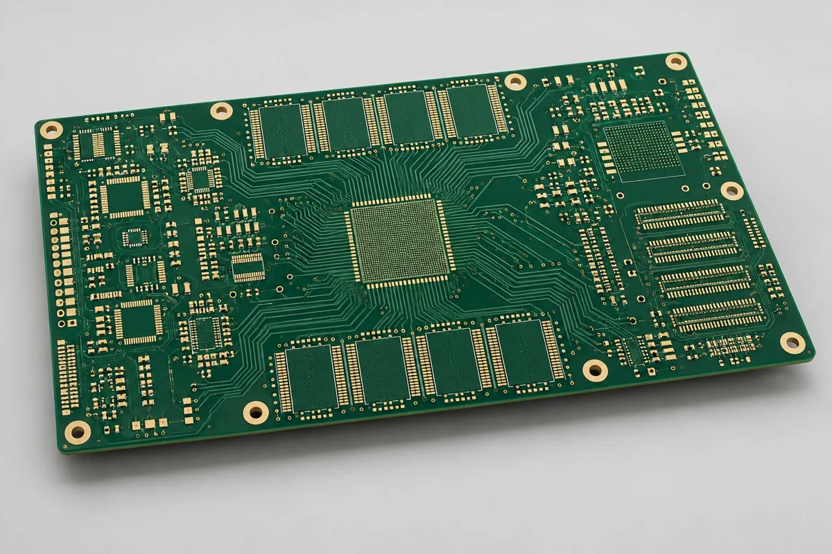 DDR阻抗PCB加工配置示意