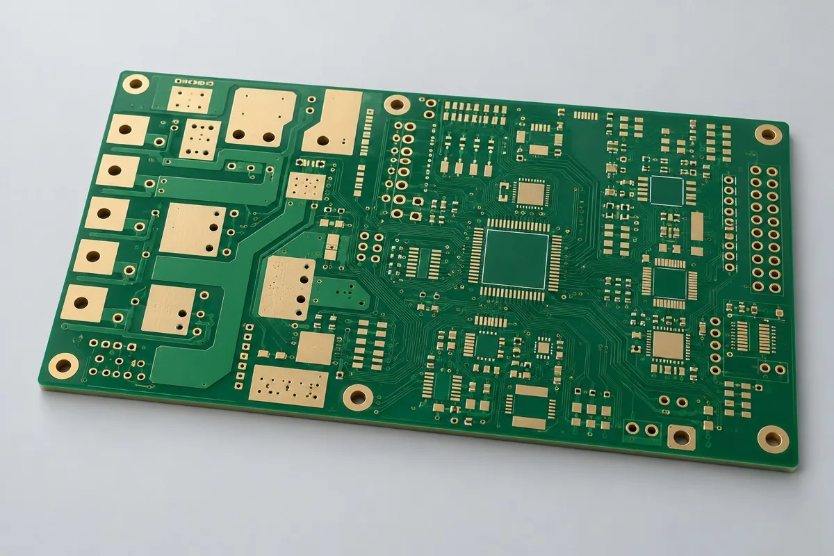 六层FR4 PCB加工配置示意