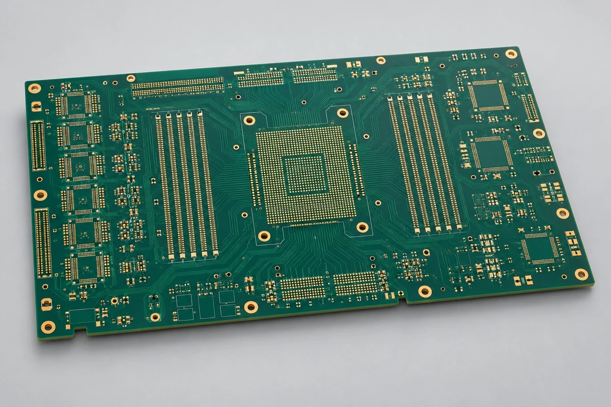 十二层高速PCB加工结构或功能示意，非实拍