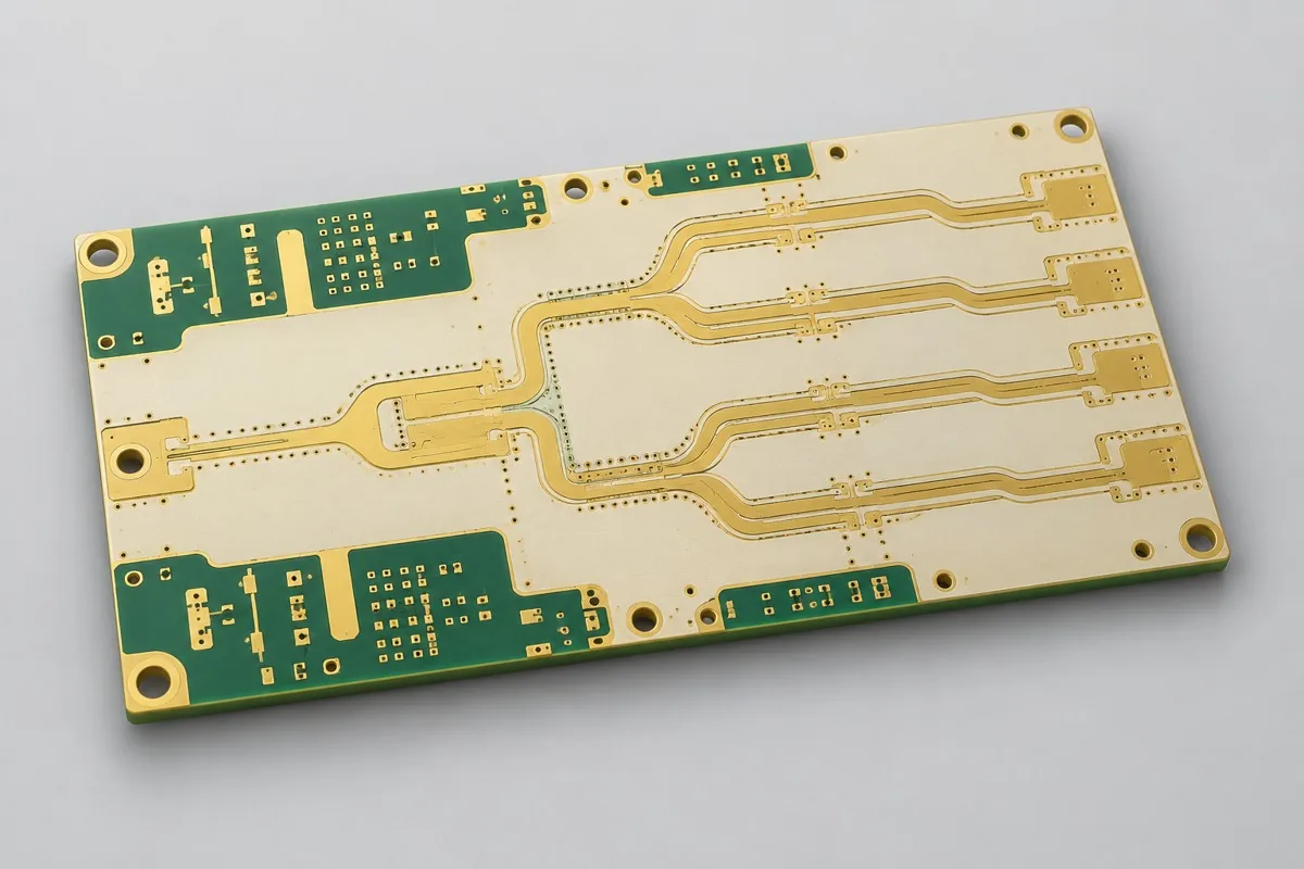 RO4350B功分PCB加工配置示意
