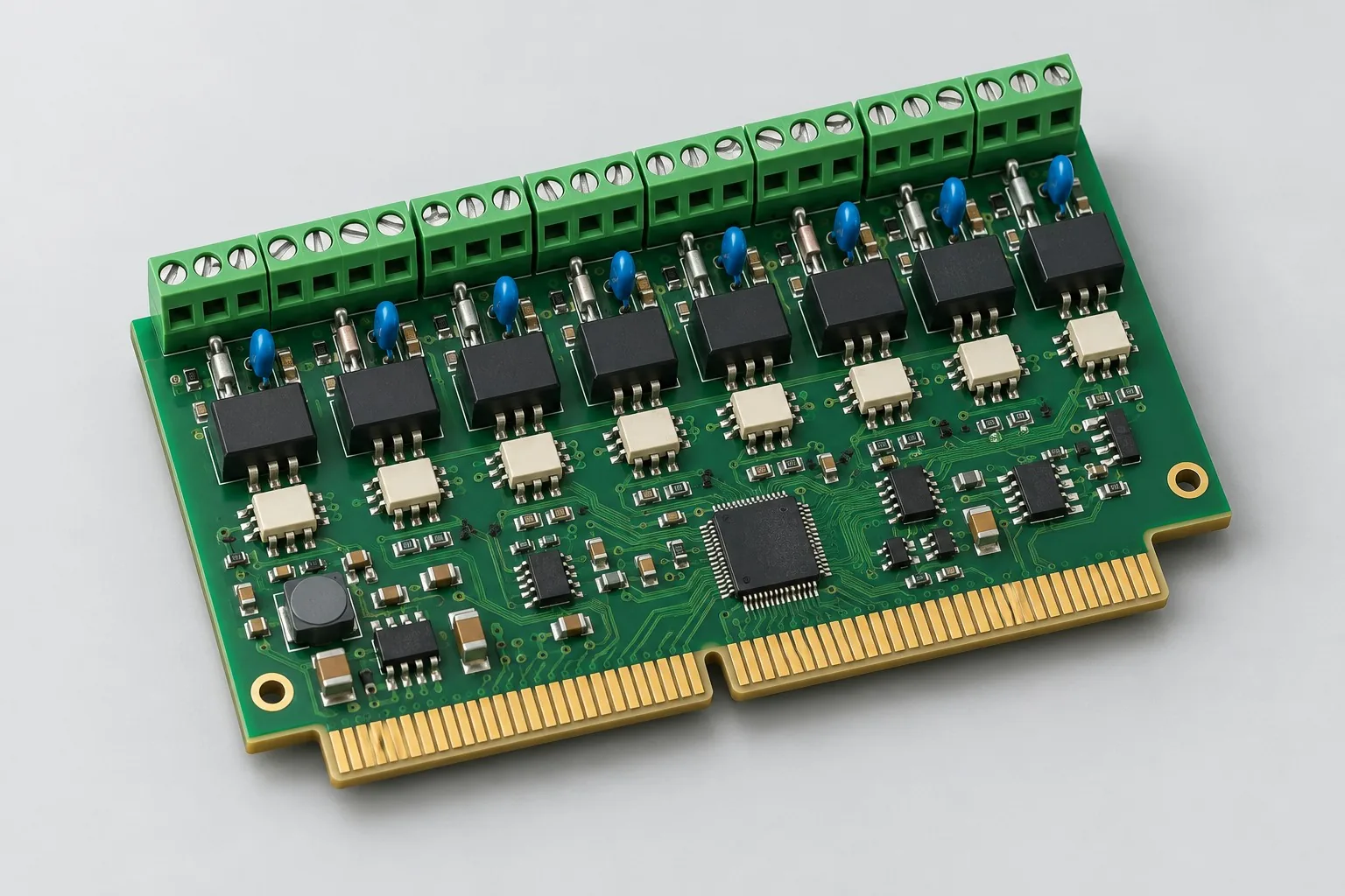 金手指PCB设计板卡方案示意