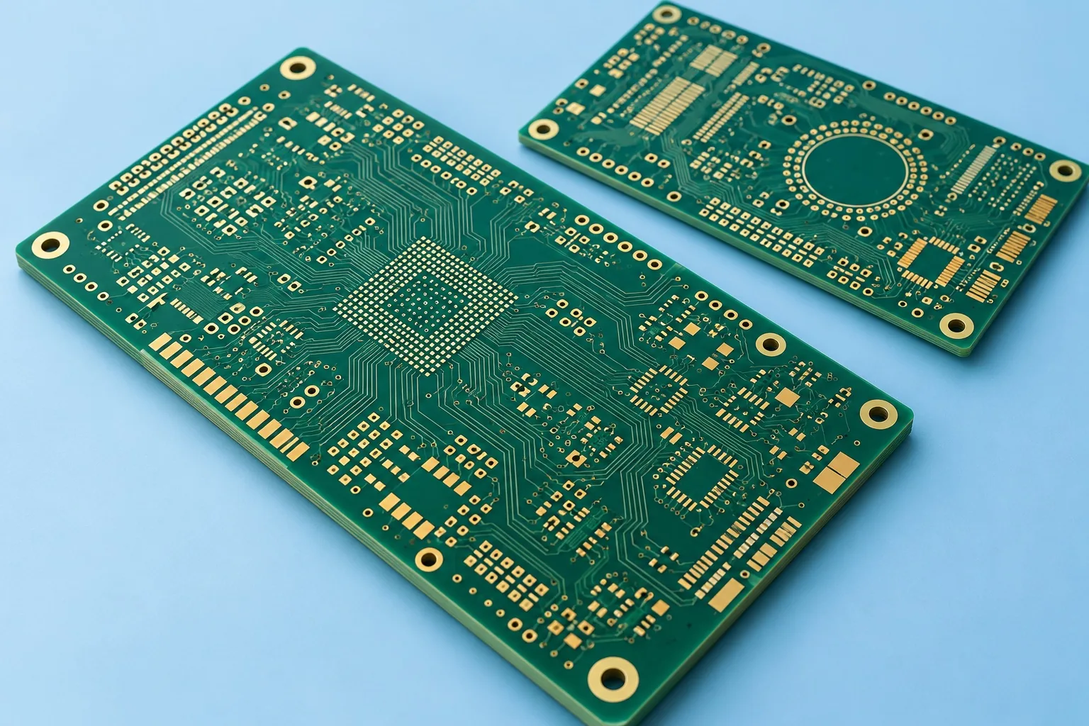 PCB打样与制造服务示意